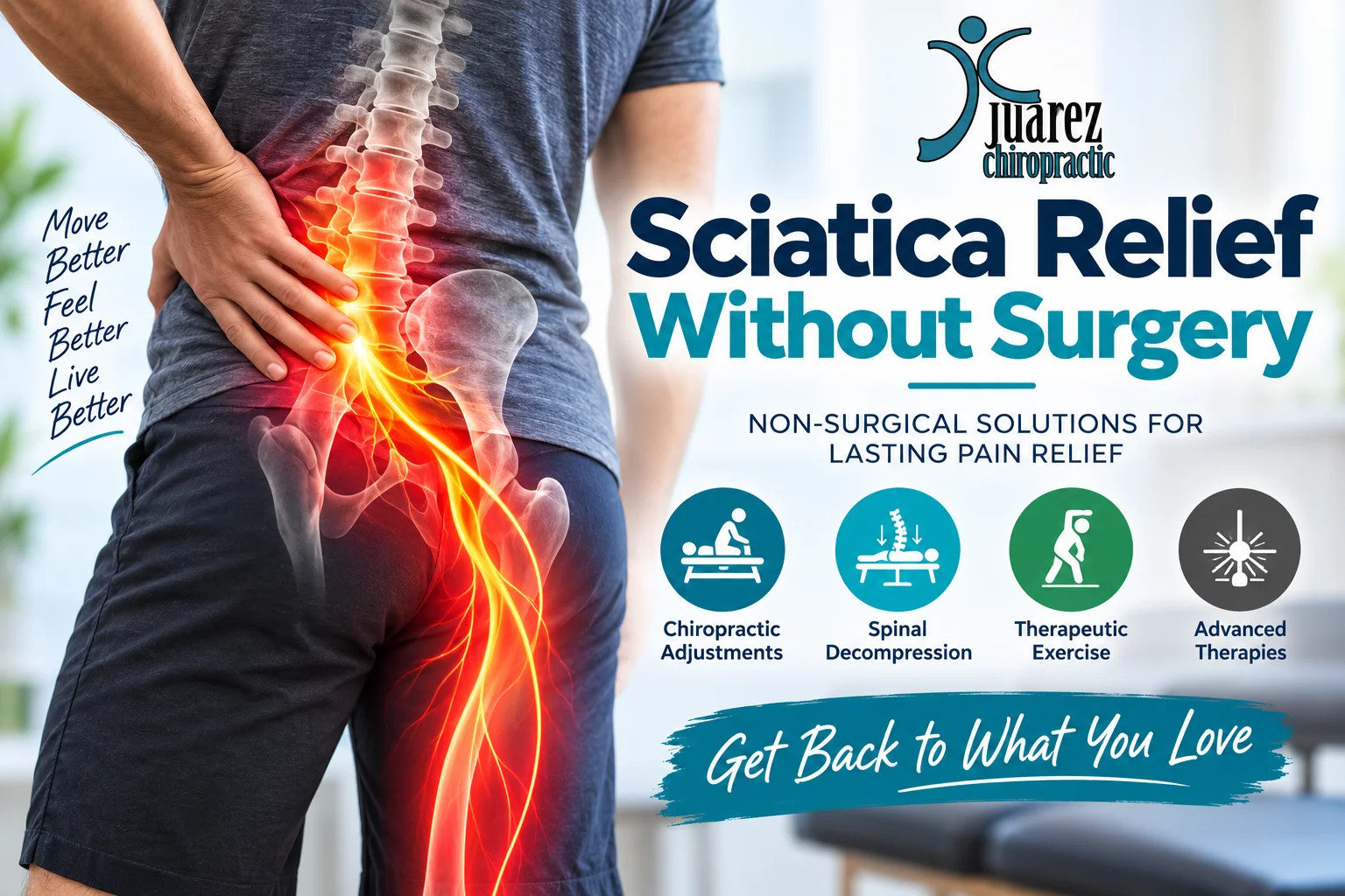 Sciatica Relief Without Surgery: What Actually Works